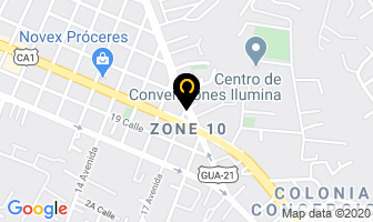Mapa de Cortina Veloz en Ciudad de Guatemala