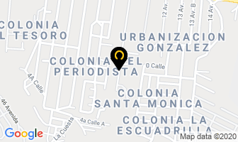 Mapa de Cortinas Enrollables en Mixco