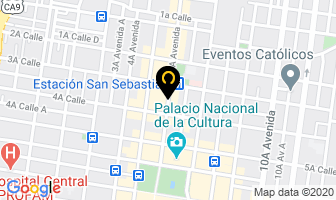 Mapa de Creative Zone en Ciudad de Guatemala
