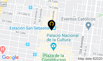 Mapa de Creative Zone Central en Ciudad de Guatemala