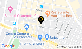 Mapa de Crisalide Center en Antigua Guatemala