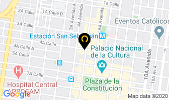 Mapa de Crystal Clean en Ciudad de Guatemala