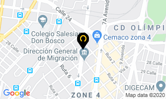 Mapa de Ct Alemana en Ciudad de Guatemala