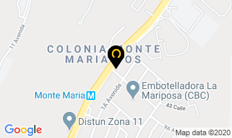 Mapa de Ctrl Guatemala en Antigua Guatemala