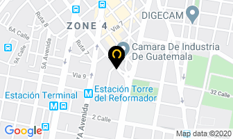 Mapa de Cuarta Dimension, S.a. en Ciudad de Guatemala