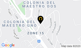 Mapa de Curso en Ciudad de Guatemala