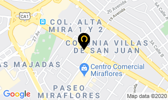 Mapa de Cvs Hightech en Ciudad de Guatemala