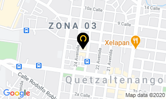 Mapa de De La Casa Restaurantes en Quezaltenango