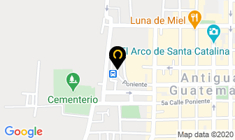 Mapa de De Leon De Irene en Antigua Guatemala