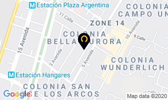 Mapa de Decorpisos S.a. en Ciudad de Guatemala