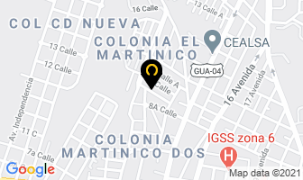 Mapa de Delar en Ciudad de Guatemala