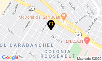 Mapa de Deltacom en Ciudad de Guatemala