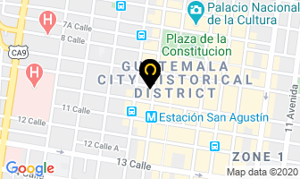 Mapa de Denteco en Ciudad de Guatemala