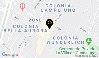 Mapa de Depilite en Ciudad de Guatemala