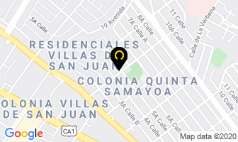 Mapa de Deportes Gadi en Ciudad de Guatemala