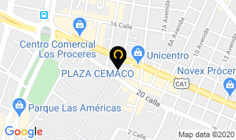 Mapa de Desechables S.o.s. en Ciudad de Guatemala