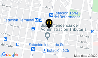 Mapa de Diamond Dry Cleaning en Ciudad de Guatemala