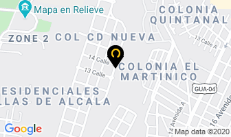 Mapa de Dica Estudios en Ciudad de Guatemala