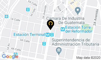 Mapa de Digitalnet en Ciudad de Guatemala