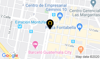 Mapa de Dimega S.a. en Ciudad de Guatemala