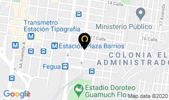 Mapa de Dimepro en Ciudad de Guatemala