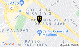 Mapa de Dino's en Ciudad de Guatemala