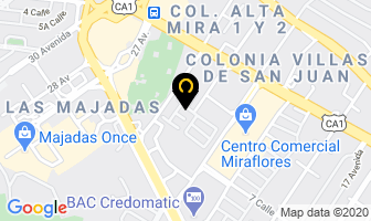 Mapa de Diprolab en Ciudad de Guatemala