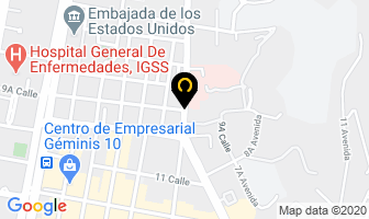 Mapa de Directores Profesionales en Ciudad de Guatemala