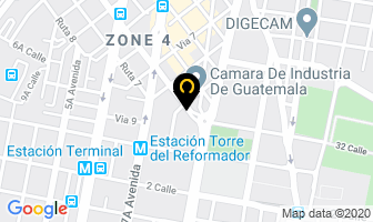 Mapa de Disarco en Ciudad de Guatemala