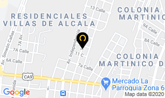 Mapa de Discoteca New Millenium en Ciudad de Guatemala