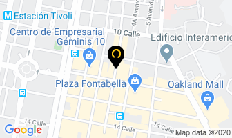 Mapa de Discoteca New York en Ciudad de Guatemala