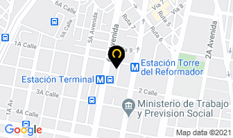 Mapa de Diselec en Ciudad de Guatemala