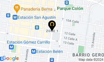 Mapa de Diseños Julio en Ciudad de Guatemala