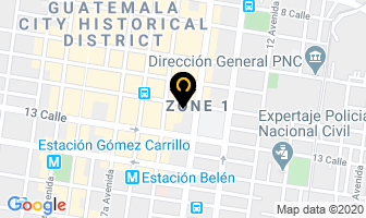 Mapa de Dist-Eco en Antigua Guatemala