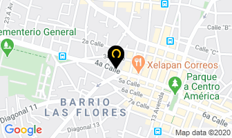 Mapa de Distelsa en Quetzaltenango