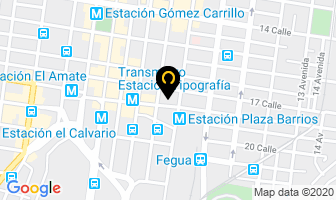 Mapa de Distribuidora Alcon en Ciudad de Guatemala