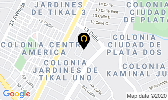 Mapa de Distribuidora Cams en Ciudad de Guatemala