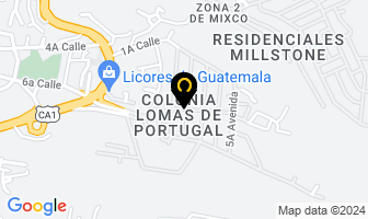 Mapa de Distribuidora Comercial Andrea en Ciudad de Guatemala