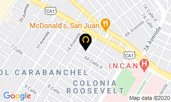 Mapa de Distribuidora Comercial Guamex en Ciudad de Guatemala