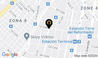 Mapa de Distribuidora Comercial Terminal en Ciudad de Guatemala
