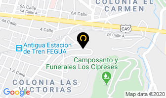 Mapa de Distribuidora El Amigo en Ciudad de Guatemala