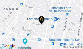 Mapa de Distribuidora La Terminal en Ciudad de Guatemala