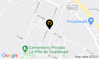Mapa de Distribuidora Linda en Ciudad de Guatemala