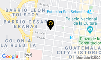 Mapa de Distribuidora Madrid en Ciudad de Guatemala