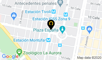 Mapa de Distribuidora San Jose en Ciudad de Guatemala