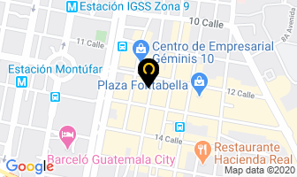 Mapa de D'llarden Salon Y Spa en Antigua Guatemala