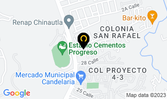 Mapa de Domos Acrilicos en Ciudad de Guatemala