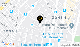 Mapa de Drogueria Carol en Ciudad de Guatemala