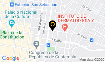 Mapa de Dulces Gloria en Ciudad de Guatemala