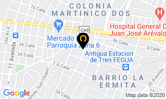 Mapa de E & J Impresos en Ciudad de Guatemala